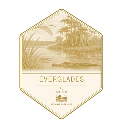Everglades first-visit badge, National Parks Hub