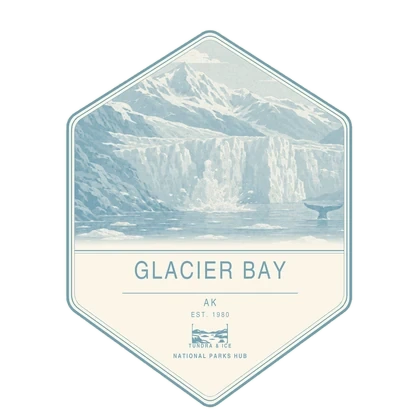 Glacier Bay first-visit badge, National Parks Hub