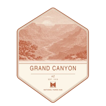 Grand Canyon first-visit badge, National Parks Hub