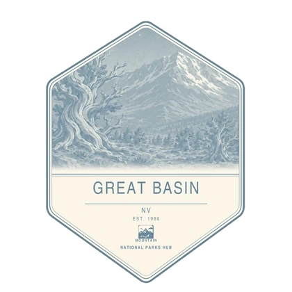 Great Basin first-visit badge, National Parks Hub