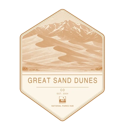 Great Sand Dunes first-visit badge, National Parks Hub