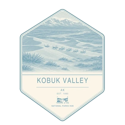 Kobuk Valley first-visit badge, National Parks Hub