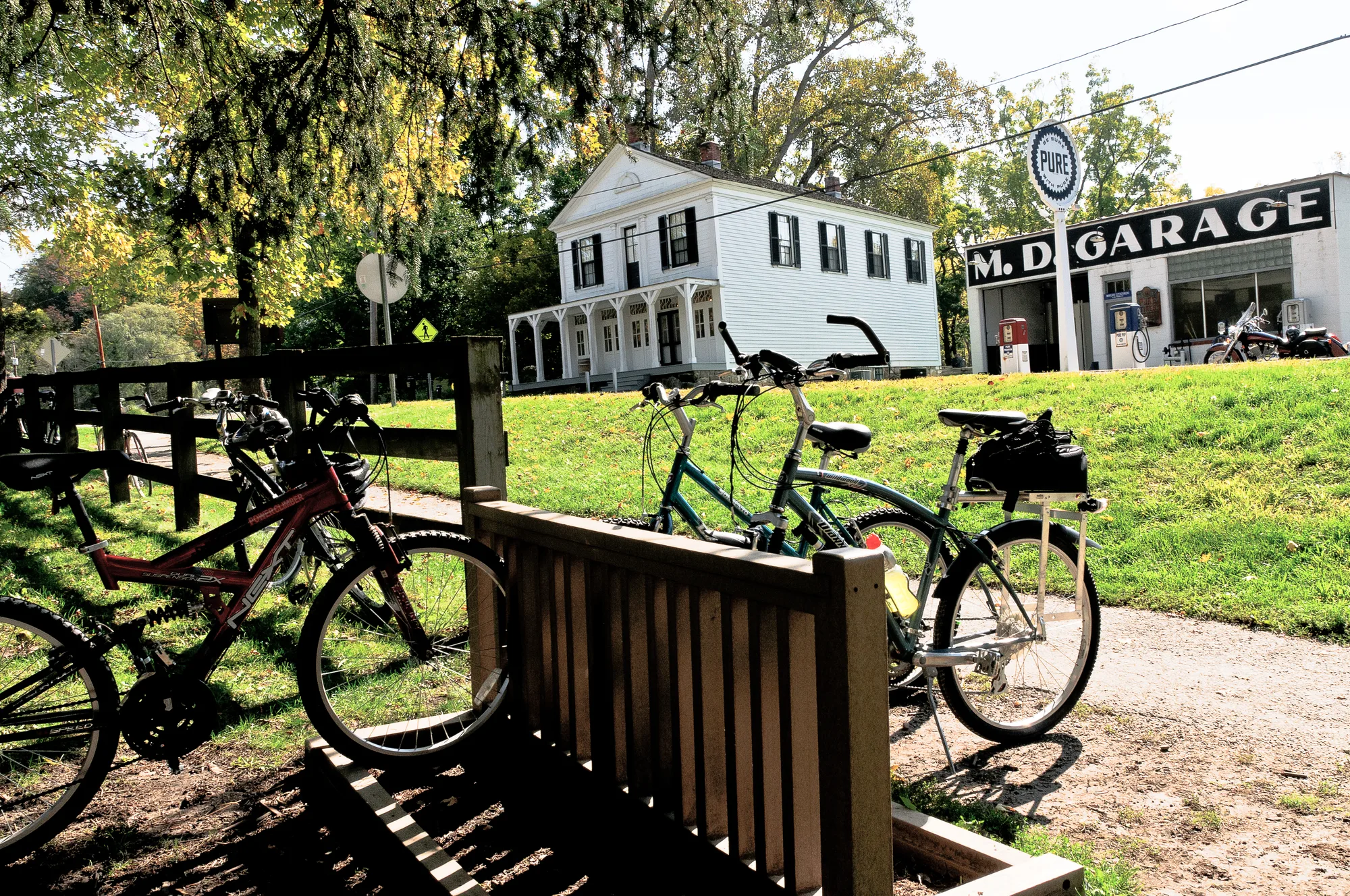 The historic Boston Store building in the Village of Boston, Cuyahoga Valley National Park