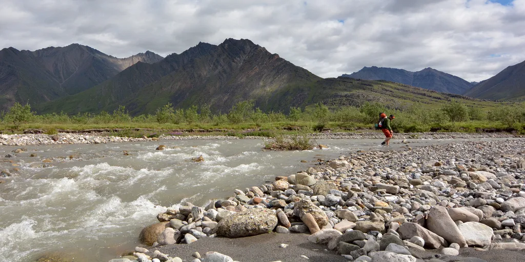 The central Brooks Range near Anaktuvuk Pass, Gates of the Arctic National Park