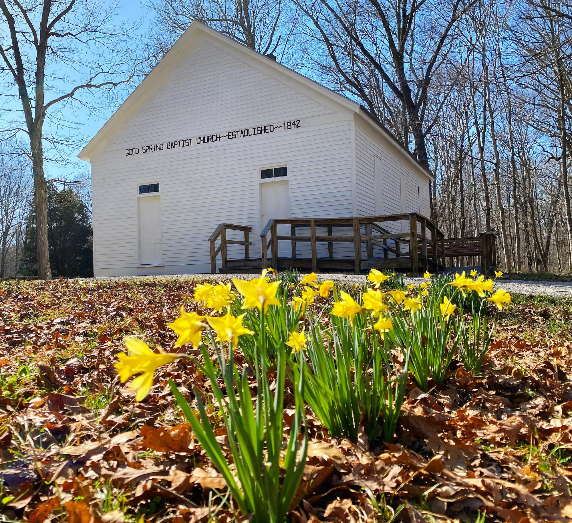 Historic Entrance passage at Mammoth Cave National Park, where Stephen Bishop guided tours