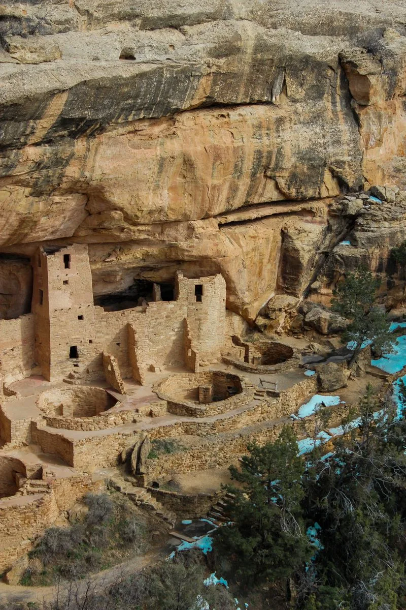 Cliff Palace dwelling at Mesa Verde National Park, Colorado