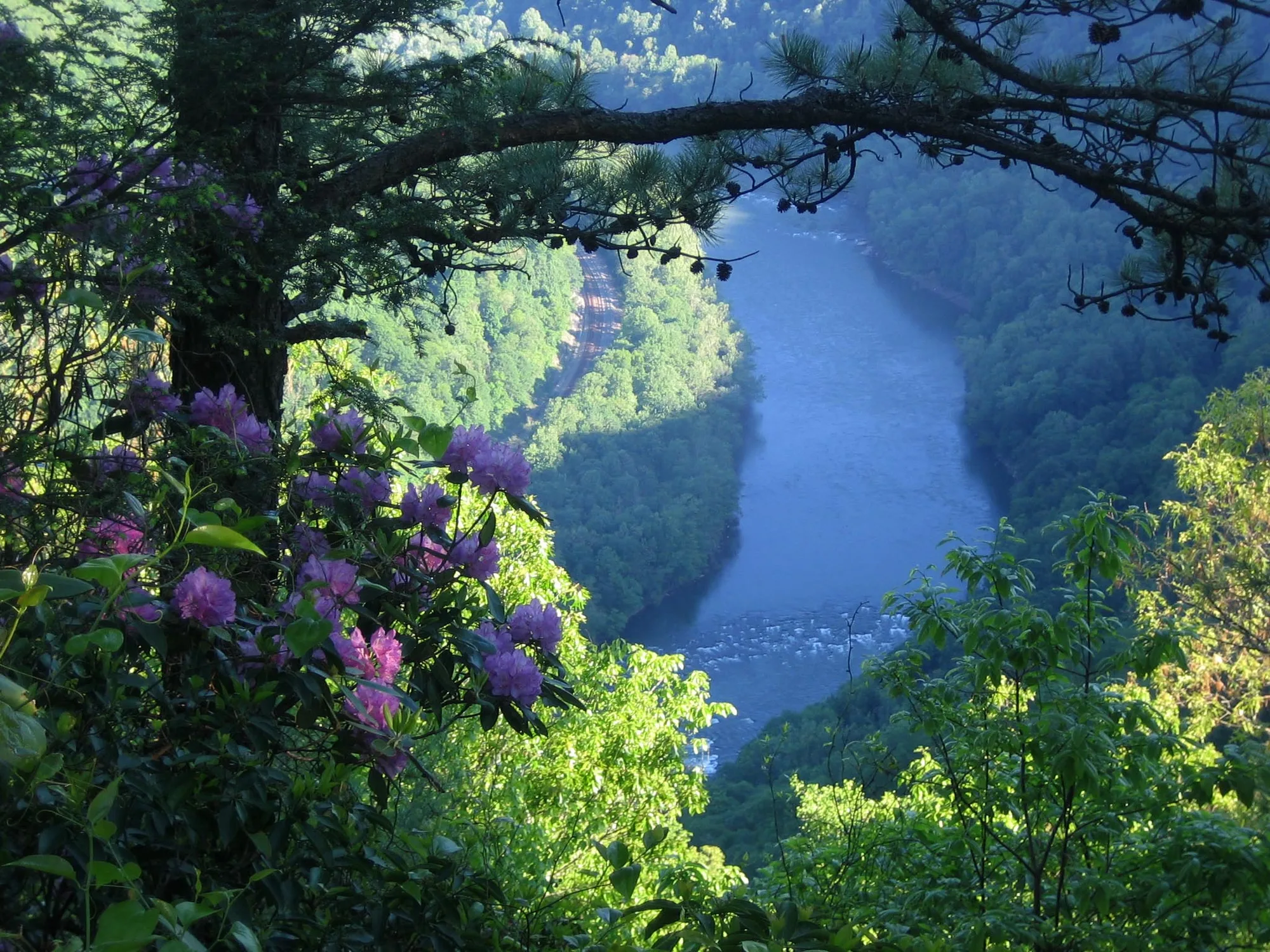 The historic Thurmond depot and rail town, New River Gorge National Park