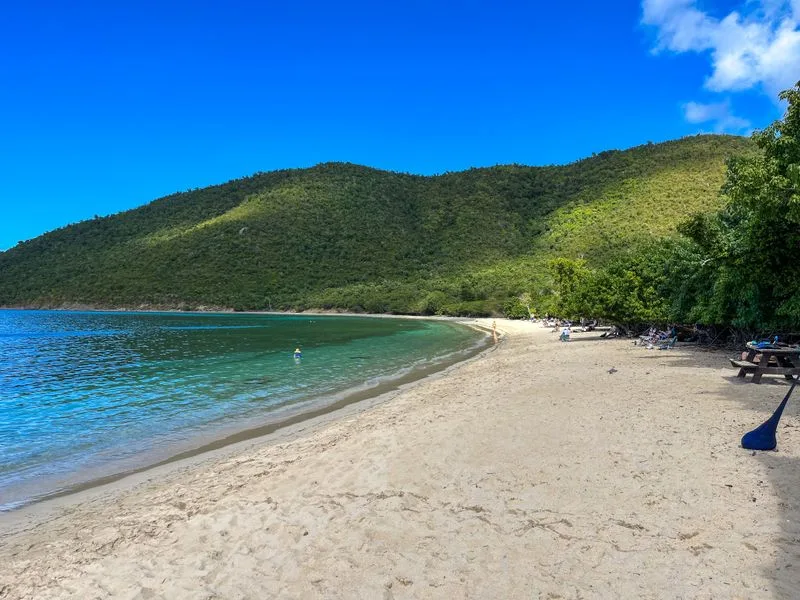 Coastal plantation ruins at Virgin Islands National Park