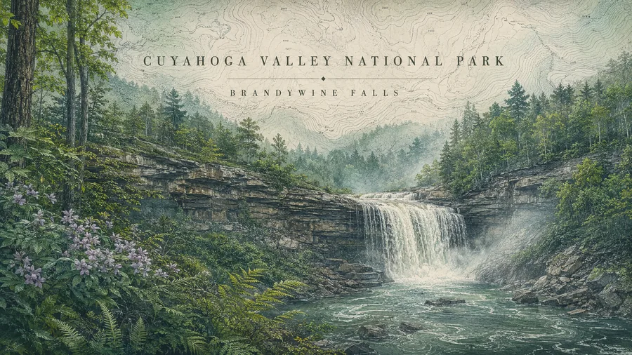 Cuyahoga Valley National Park poster art