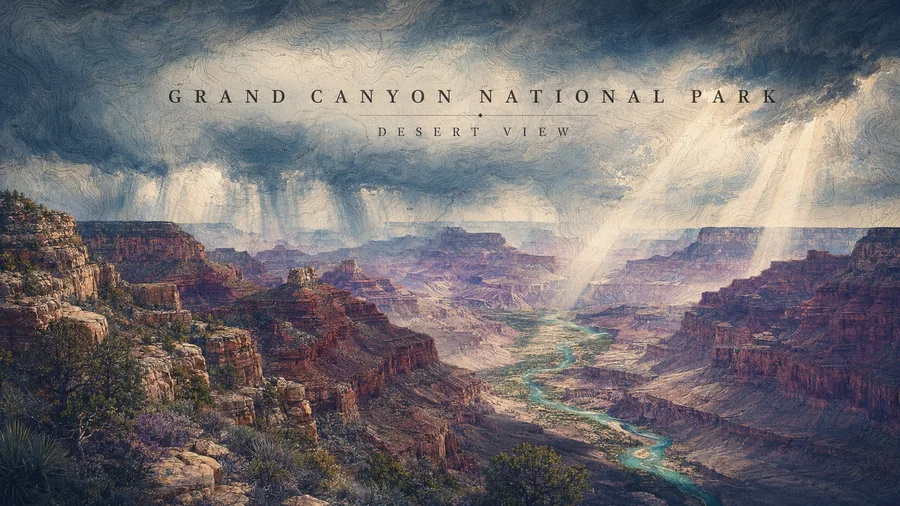 Grand Canyon National Park poster art