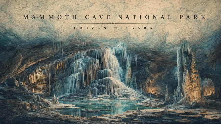 Mammoth Cave National Park poster art
