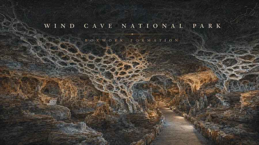 Wind Cave National Park poster art